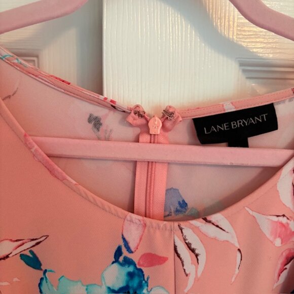 🌸 Lane Bryant Lena High-Low Midi Dress, Size 18 🌸 - Picture 12 of 12